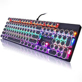 ARIZONE MK 20 Typewriter Style Retro Mechanical Gaming Keyboard